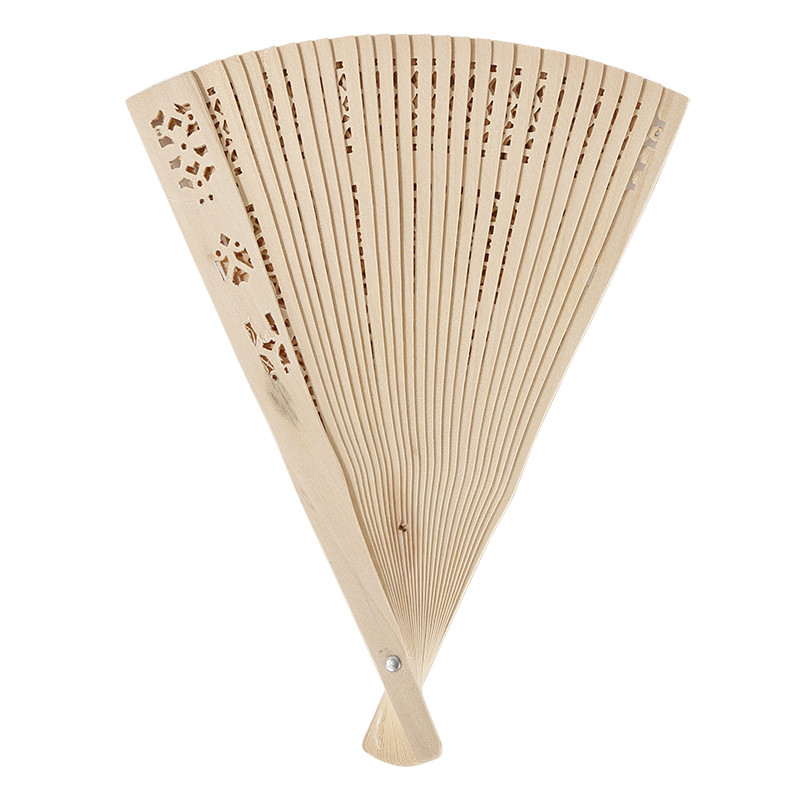 Μόδα Γαμήλια Χέρι Αρωματικό Πάρτι Σκαλιστό μπαμπού Πτυσσόμενος ανεμιστήρας Κινεζικός Ξύλινος ανεμιστήρας Vintage Κοίλος Πτυσσόμενος Ανεμιστήρας Αρχαιότητας Διακόσμηση σπιτιού