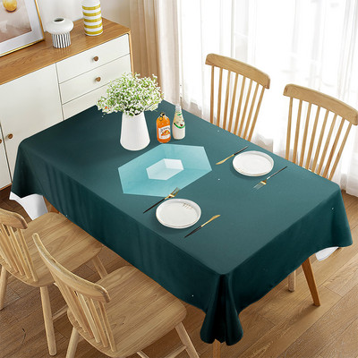 Juodos ir baltos staltiesės linijos eskizas Žmogaus veido kontūras Stačiakampė staltiesė Paprastas valgomojo virtuvės dekoravimo stilius