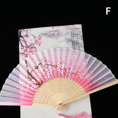 Karikatūra Kaķis Ķīniešu zīds Modes Japānas stila Roku ventilatori Populāri Jauki Forši ventilatori Rokas salokāmi Sieviešu meiteņu šovi Fani