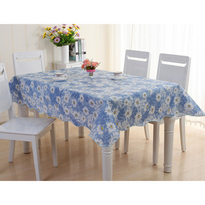 Little Daisy galdauts ūdensnecaurlaidīgs taisnstūra kvadrātveida dārza galda pārklājs traips galdauts eļļas audums Mantel Mesa Nappe De Table