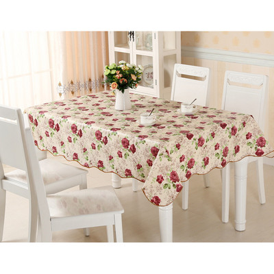 Little Daisy galdauts ūdensnecaurlaidīgs taisnstūra kvadrātveida dārza galda pārklājs traips galdauts eļļas audums Mantel Mesa Nappe De Table