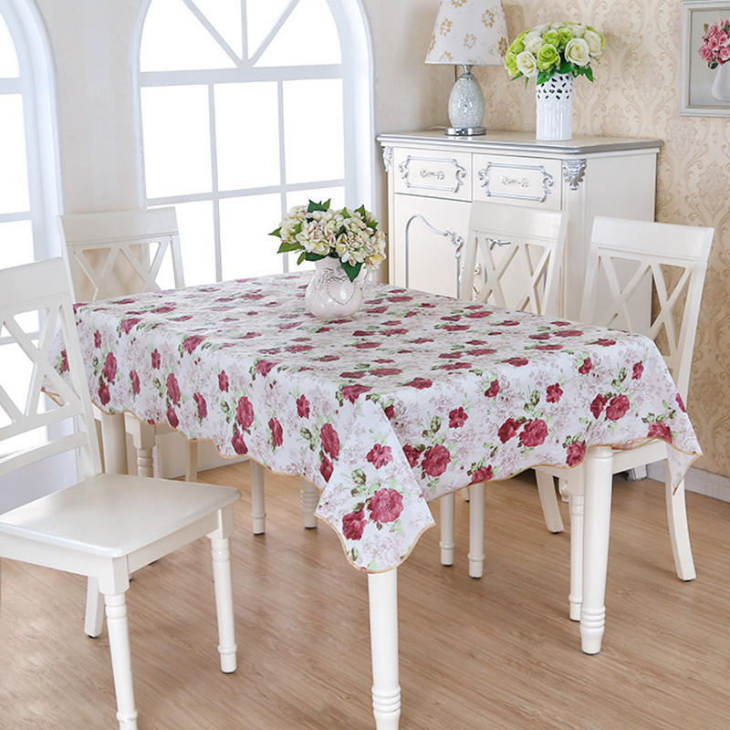 Little Daisy galdauts ūdensnecaurlaidīgs taisnstūra kvadrātveida dārza galda pārklājs traips galdauts eļļas audums Mantel Mesa Nappe De Table