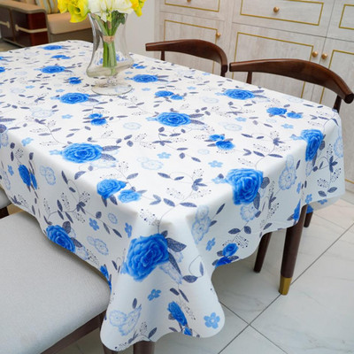 Virágmintás Vízálló terítő Négyszögletű asztalterítő Étkezőterítő Étterem Dohányzóasztal Szőnyeg Nappali kandalló