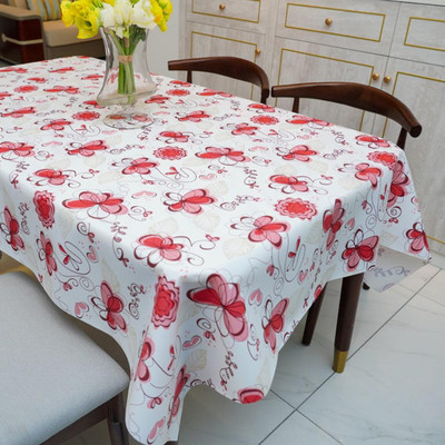 Virágmintás Vízálló terítő Négyszögletű asztalterítő Étkezőterítő Étterem Dohányzóasztal Szőnyeg Nappali kandalló