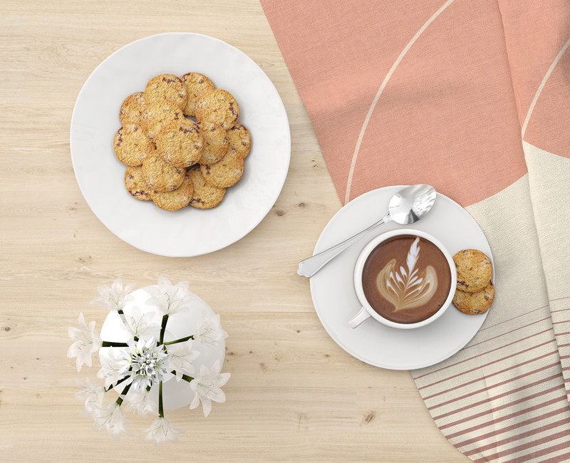 Mūsdienīga minimālisma stila ūdensnecaurlaidīgs galdauts Abstrakts galda pārklājs Mājas virtuves apdare Prettraipu ēdamgalds Nappe De Table