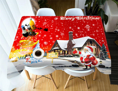 Dzīvnieki Kaķi Mājdzīvnieki Tīģeris Lauva Suns Zirgs Ūdensnecaurlaidīgs Poliestera Taisnstūrveida galdauti Kāzu Galda pārklājs Āra Piknika Paklājiņš