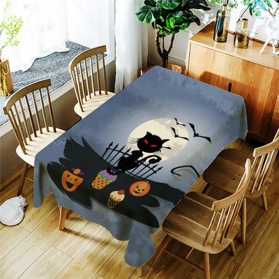 Dzīvnieki Kaķi Mājdzīvnieki Tīģeris Lauva Suns Zirgs Ūdensnecaurlaidīgs Poliestera Taisnstūrveida galdauti Kāzu Galda pārklājs Āra Piknika Paklājiņš