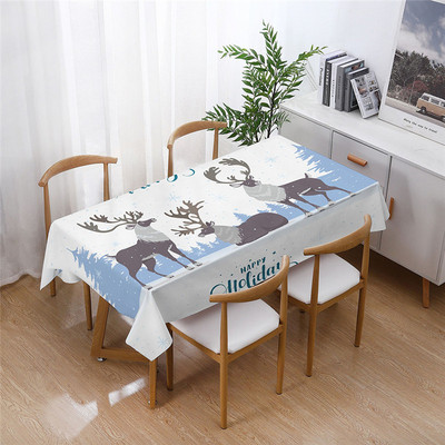 Dzīvnieki Kaķi Mājdzīvnieki Tīģeris Lauva Suns Zirgs Ūdensnecaurlaidīgs Poliestera Taisnstūrveida galdauti Kāzu Galda pārklājs Āra Piknika Paklājiņš