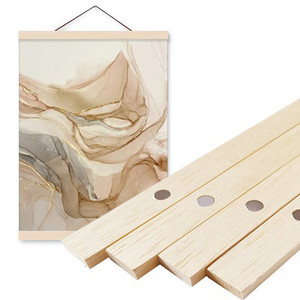 Mágneses fából készült akasztókeretek poszterek fotók falfestmények vászonnyomatok festmények tíkfa fenyőfa Nappali lakberendezés