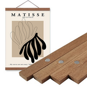 Mágneses fából készült akasztókeretek poszterek fotók falfestmények vászonnyomatok festmények tíkfa fenyőfa Nappali lakberendezés