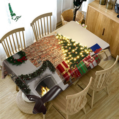 Paplūdimio pajūrio staltiesė Poliesterio spauda vandeniui atspari alyvai atspari namų stačiakampė vakarėlio stalo danga Staltiesė lauko iškylai