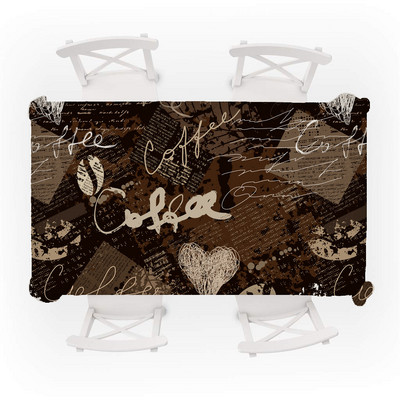 Laudlina mudel Retrokohv Veekindel söögilaua tseremoonia kaunistus Ristkülikukujuline laudlina Köök Restoran Peokaunistus