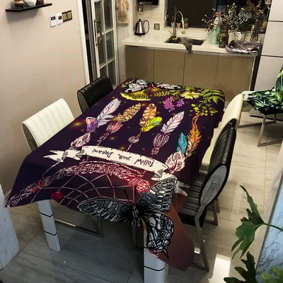 Bohemian Dreamcatcher ēdamistabas galdauts ūdensizturīgs mājas virtuve bankets kāzu dekors galda pārklājs Nappe De Table Tischdecke