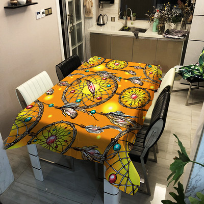 Bohemian Dreamcatcher ēdamistabas galdauts ūdensizturīgs mājas virtuve bankets kāzu dekors galda pārklājs Nappe De Table Tischdecke
