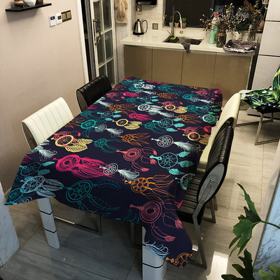 Bohemian Dreamcatcher ēdamistabas galdauts ūdensizturīgs mājas virtuve bankets kāzu dekors galda pārklājs Nappe De Table Tischdecke