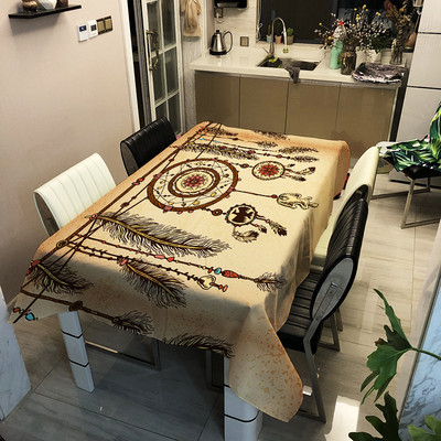 Bohemian Dreamcatcher ēdamistabas galdauts ūdensizturīgs mājas virtuve bankets kāzu dekors galda pārklājs Nappe De Table Tischdecke