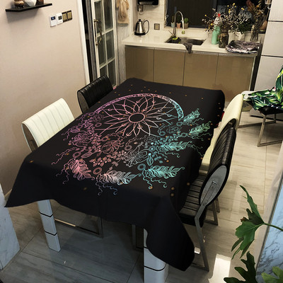 Bohemian Dreamcatcher ēdamistabas galdauts ūdensizturīgs mājas virtuve bankets kāzu dekors galda pārklājs Nappe De Table Tischdecke