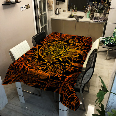 Bohemian Dreamcatcher ēdamistabas galdauts ūdensizturīgs mājas virtuve bankets kāzu dekors galda pārklājs Nappe De Table Tischdecke