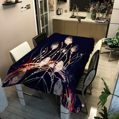 Bohemian Dreamcatcher ēdamistabas galdauts ūdensizturīgs mājas virtuve bankets kāzu dekors galda pārklājs Nappe De Table Tischdecke