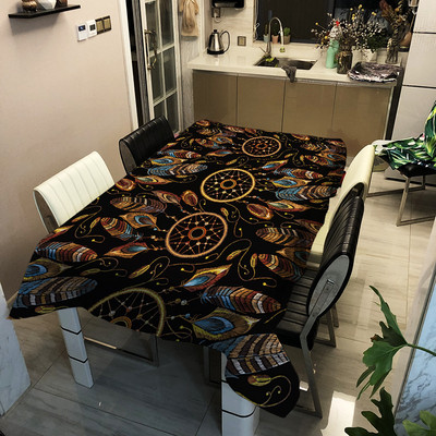 Bohemian Dreamcatcher ēdamistabas galdauts ūdensizturīgs mājas virtuve bankets kāzu dekors galda pārklājs Nappe De Table Tischdecke