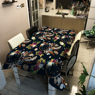 Bohemian Dreamcatcher ēdamistabas galdauts ūdensizturīgs mājas virtuve bankets kāzu dekors galda pārklājs Nappe De Table Tischdecke