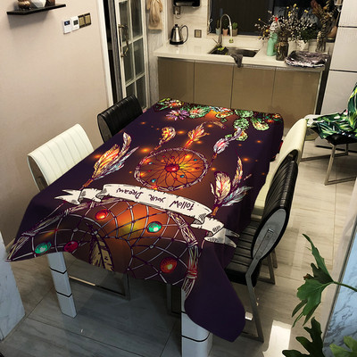 Bohemian Dreamcatcher ēdamistabas galdauts ūdensizturīgs mājas virtuve bankets kāzu dekors galda pārklājs Nappe De Table Tischdecke