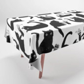 Fantastisks raksts pēc raksta Krāsains apdrukāts galdauts mājas dekors Taisnstūrveida ballītes kāzu dekors Galdauts Nappe De Table