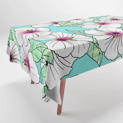 Fantastisks raksts pēc raksta Krāsains apdrukāts galdauts mājas dekors Taisnstūrveida ballītes kāzu dekors Galdauts Nappe De Table