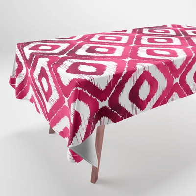 Fantastisks raksts pēc raksta Krāsains apdrukāts galdauts mājas dekors Taisnstūrveida ballītes kāzu dekors Galdauts Nappe De Table