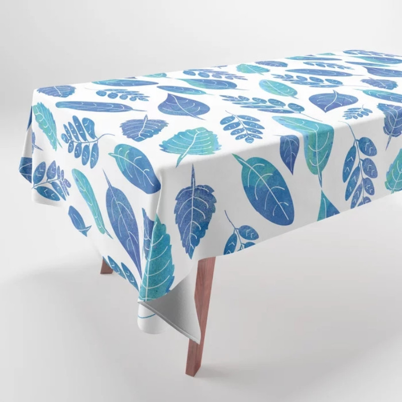 Fantastisks raksts pēc raksta Krāsains apdrukāts galdauts mājas dekors Taisnstūrveida ballītes kāzu dekors Galdauts Nappe De Table