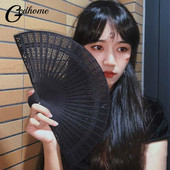 Mados vestuvės rankomis kvapnus vakarėlis raižytas bambuko sulankstomas vėduoklė Kiniška medinė vėduoklė Vintažinis tuščiaviduris senovinis sulankstomas ventiliatorius