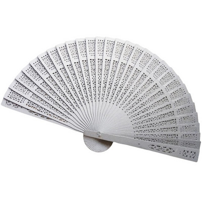 Mados vestuvės rankomis kvapnus vakarėlis raižytas bambuko sulankstomas vėduoklė Kiniška medinė vėduoklė Vintažinis tuščiaviduris senovinis sulankstomas ventiliatorius