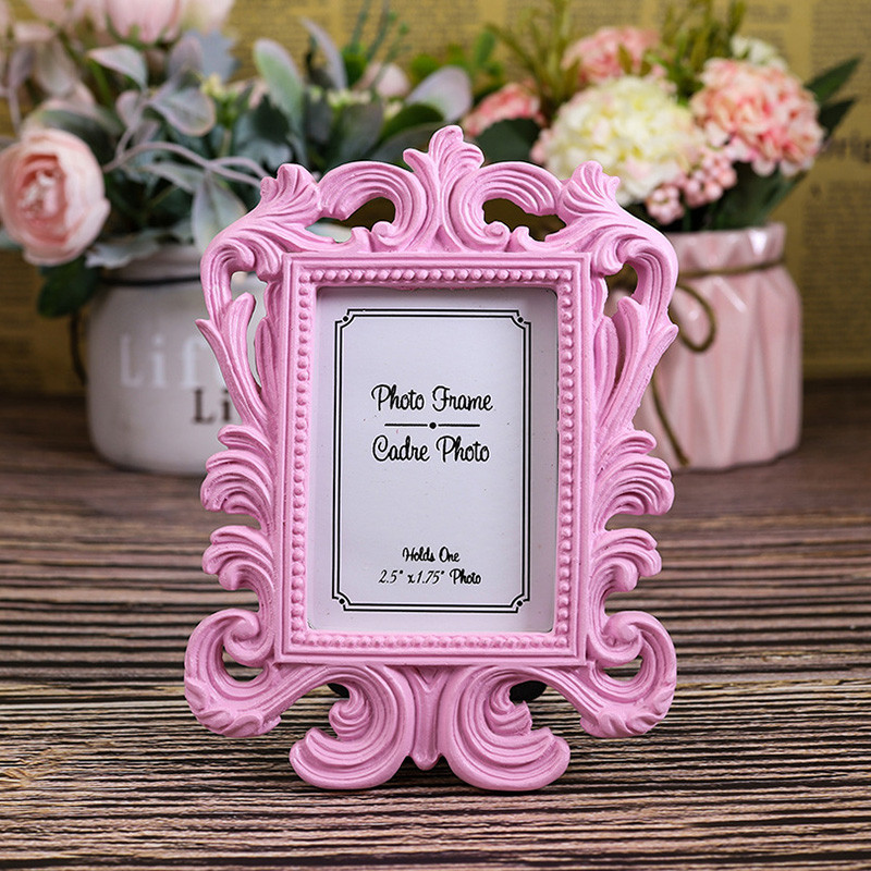 1 vnt Barokinis nuotraukų rėmelis Klasikinis retro stiliaus nuotraukų rėmelis Ornamentas Kvadratinis dervos nuotraukų rėmelis Puikūs ID rėmeliai Namų dekoravimui Nemokamas pristatymas