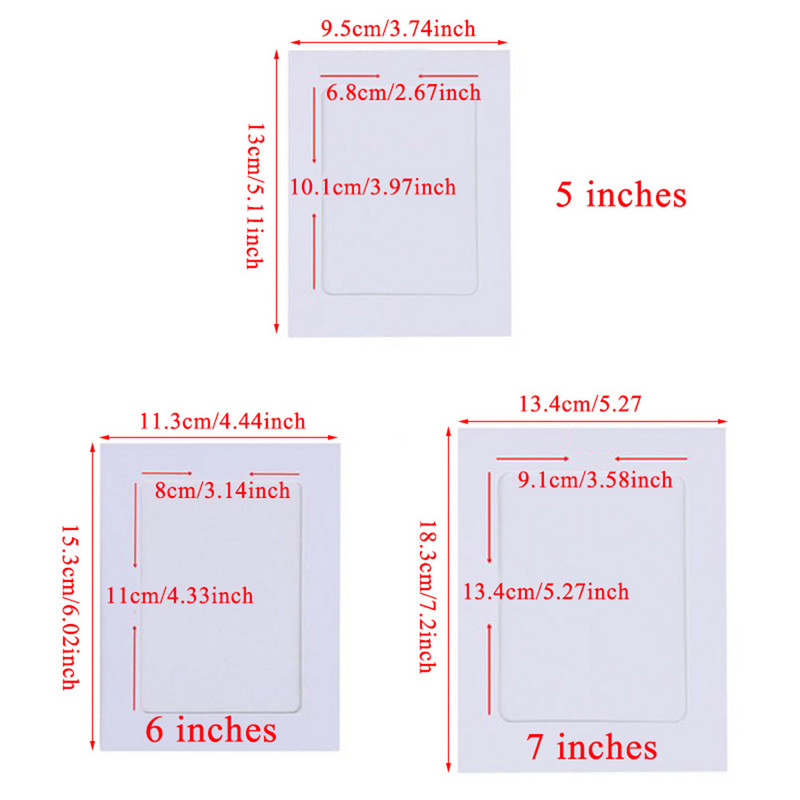 10 tk paberraam koos klambritega DIY pildihoidja jõupaberist pildiraam puidust köis Rippseina fotod Albumi seinakaunistus