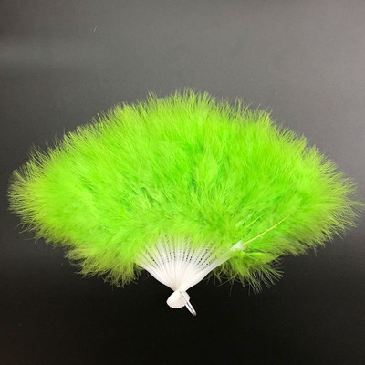 Ar rokām darināta salocīta spalvu ventilatora izrāde ballīte DIY rekvizītu istabas rotājumi Mājas amatniecība Dāvanas Dejas Līgavas Kāzas Helovīna dekorēšana