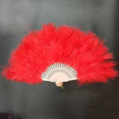 Ar rokām darināta salocīta spalvu ventilatora izrāde ballīte DIY rekvizītu istabas rotājumi Mājas amatniecība Dāvanas Dejas Līgavas Kāzas Helovīna dekorēšana