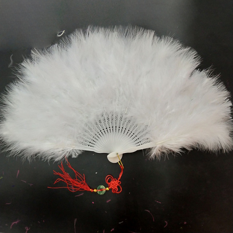 Ar rokām darināta salocīta spalvu ventilatora izrāde ballīte DIY rekvizītu istabas rotājumi Mājas amatniecība Dāvanas Dejas Līgavas Kāzas Helovīna dekorēšana