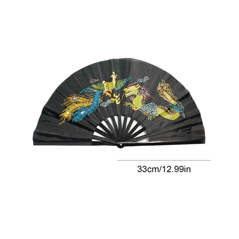 Kineski Kung Fu Fan Tai Chi Borilačke vještine Dragon Phoenix Bambusove ručne sklopive lepeze Art Dance Poklon Tai Chi Yoga Kung Fu Fan