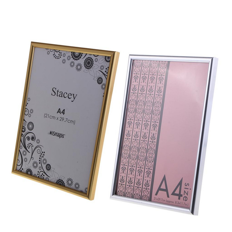 Drveni okvir veličine A4 za diplomu/svjedodžbu/fotografiju/umjetničko djelo/sliku/dokumente