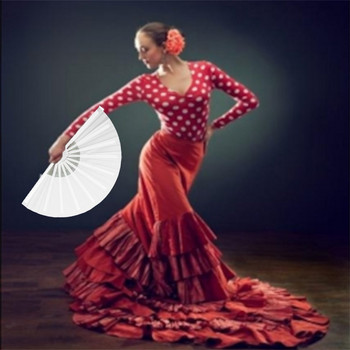 Сгъваем вентилатор ръчен китайски кунг-фу тай чи ръчни вентилатори мъже жени фестивал сватбено парти декоративни танцови реквизити