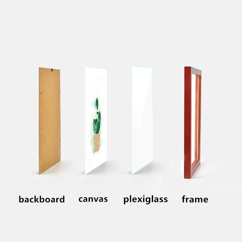 Koka rāmis kanvas gleznošanai A5 A4 A3 koka attēlu rāmis melns balts rozā kafijas foto rāmis ar paklājiņiem montāžai pie sienas