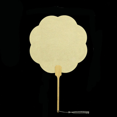 Ανεμιστήρας χαρτιού κινέζικου στυλ DIY Xuan κινέζικη βούρτσα καλλιγραφία με μελάνι ζωγραφική δημιουργία ανεμιστήρες χαρτιού Κενό προμήθειο τέχνης κλασικού ανεμιστήρα χεριών