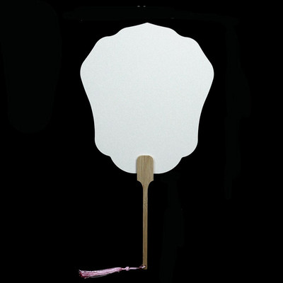 Ανεμιστήρας χαρτιού κινέζικου στυλ DIY Xuan κινέζικη βούρτσα καλλιγραφία με μελάνι ζωγραφική δημιουργία ανεμιστήρες χαρτιού Κενό προμήθειο τέχνης κλασικού ανεμιστήρα χεριών