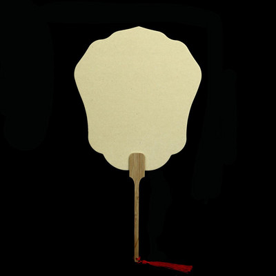 Ανεμιστήρας χαρτιού κινέζικου στυλ DIY Xuan κινέζικη βούρτσα καλλιγραφία με μελάνι ζωγραφική δημιουργία ανεμιστήρες χαρτιού Κενό προμήθειο τέχνης κλασικού ανεμιστήρα χεριών