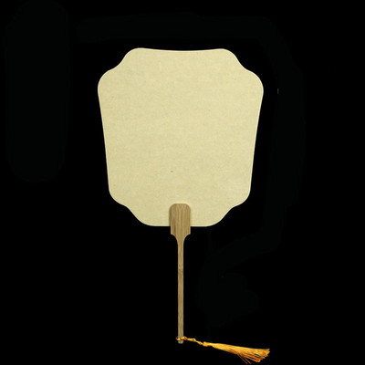 Ανεμιστήρας χαρτιού κινέζικου στυλ DIY Xuan κινέζικη βούρτσα καλλιγραφία με μελάνι ζωγραφική δημιουργία ανεμιστήρες χαρτιού Κενό προμήθειο τέχνης κλασικού ανεμιστήρα χεριών