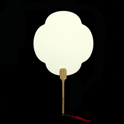 Ανεμιστήρας χαρτιού κινέζικου στυλ DIY Xuan κινέζικη βούρτσα καλλιγραφία με μελάνι ζωγραφική δημιουργία ανεμιστήρες χαρτιού Κενό προμήθειο τέχνης κλασικού ανεμιστήρα χεριών