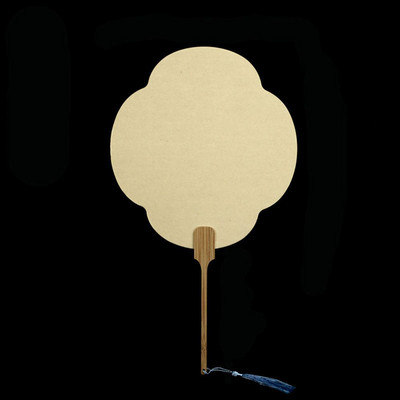 Ανεμιστήρας χαρτιού κινέζικου στυλ DIY Xuan κινέζικη βούρτσα καλλιγραφία με μελάνι ζωγραφική δημιουργία ανεμιστήρες χαρτιού Κενό προμήθειο τέχνης κλασικού ανεμιστήρα χεριών