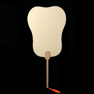 Ανεμιστήρας χαρτιού κινέζικου στυλ DIY Xuan κινέζικη βούρτσα καλλιγραφία με μελάνι ζωγραφική δημιουργία ανεμιστήρες χαρτιού Κενό προμήθειο τέχνης κλασικού ανεμιστήρα χεριών