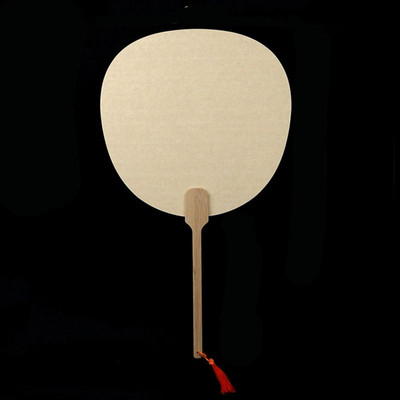 Ανεμιστήρας χαρτιού κινέζικου στυλ DIY Xuan κινέζικη βούρτσα καλλιγραφία με μελάνι ζωγραφική δημιουργία ανεμιστήρες χαρτιού Κενό προμήθειο τέχνης κλασικού ανεμιστήρα χεριών