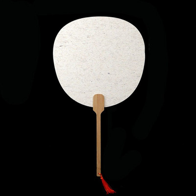 Ανεμιστήρας χαρτιού κινέζικου στυλ DIY Xuan κινέζικη βούρτσα καλλιγραφία με μελάνι ζωγραφική δημιουργία ανεμιστήρες χαρτιού Κενό προμήθειο τέχνης κλασικού ανεμιστήρα χεριών